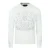 Aquascutum Pixel Aldis Logo Witte Sweatshirt