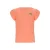 NONO T-shirt oranje rib gebreid