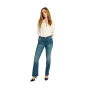Damesjeans Cream Amalie Bootcut Shape Fit