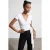 Crop Wrap Blouse met Strikdetail