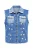 MIAMODA Bodywarmer  blauw denim