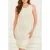 GUESS Marciano By  Henley Cn Sl Dress Pale Pearl Multi