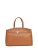 Anna Luchini Brown Rundleer Tas