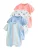 Next Rompertje/body  blauw / lichtblauw / koraal / natuurwit