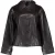 Geisha 65562-19 785 jacket pu dark brown