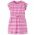 NAME IT KIDS gestreepte zomerjurk felroze