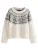 Next Trui  beige / donkerbruin / grijs gemêleerd