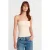 Strapless Slim-fit Jersey Blouse