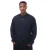 Hugo Boss Heren Logo Bedrukt Relaxed Fit T-shirt (Donkerblauw)