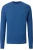 Redmond Casual Trui ronde hals blauw, Effen