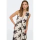 ONLY midi jurk ecru