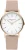 Liebeskind Berlin Analoog horloge  lichtbeige / rose-goud / wit