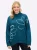 SHEEGO Trui  cyaan blauw / mintgroen