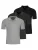Ragman Shirt ‘Basic’  rookgrijs