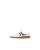 Scalpers Sneakers laag ‘Numikomesh’  donkerbruin / pastelroze / wit / offwhite