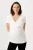 Noppies maternity ribgebreid zwangerschapsshirt Sanson wit