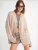 MixRay Oversized vest  beige