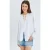 Lange Mouwen Losse Blouse met Strikhals