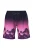 Ulla Popken Broek  aubergine / lichtlila / zwart