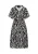 usha BLACK LABEL Blousejurk ‘Classic’  zwart / wolwit