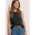 Street One Dames Jersey gilet met ronde hals in Groen