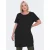 ONLY CARMAKOMA jurk CARLUX met textuur zwart