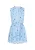MYMO Blousejurk ‘Young Fashion’  lichtblauw / donkerblauw / bruin / oudroze