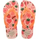 Havaianas teenslippers oranje/roze