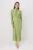 Trendyol Modest Dames Donkerblauw Effen Maxi Lang Casual Blousejurk Modest Jurken