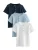 Next Shirt  navy / lichtblauw / wit