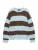 Pull&Bear Trui  lichtblauw / bruin