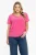 YOEK T-shirt DOLCE van travelstof roze