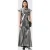 AllSaints Flora Dress Metallic Silver