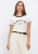 Haute L'Amitié T-Shirt Dames Neckline Logo Tee,