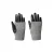 Markberg leren handschoenen Helly zwart/grijs