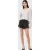 AllSaints Kaito V Neck Chalk White
