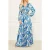 GUESS Marciano By  Nomad Maxi Dress Blue Note
