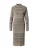 A LOT LESS Gebreide jurk ‘Selina’  taupe