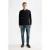 Scotch & Soda Ecovero Blend Knitted Long Sleeve Polo Anthracite
