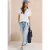 Cecil Dames Blouse shirt met V-hals en knoop in Wit
