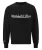 Mitchell Ness Script Logo Heren Zwarte Trui