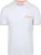 Sun68 Piqué T-Shirt Fluo Stripe Wit