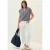 Cecil Dames Gedessineerde blouse in Blauw