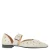 Babouche G-Ally-1 suède loafers met studs ecru