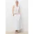 Caroll midi rok broderie wit