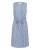 Cream Jurk ‘Tiah’  blauw / wit
