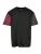 Urban Classics Shirt  donkerbruin / pastelrood / zwart
