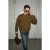 Sweatshirt met ronde hals en zak