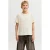 JACK & JONES JUNIOR T-shirt met backprint ecru