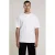 Aeden regular T-shirt met backprint wit